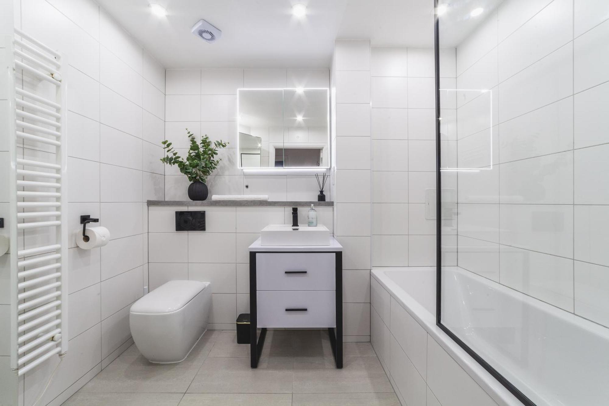 Appartamento Bright 1br Floor Flat In Hoxton, 5 Min Tube Londra